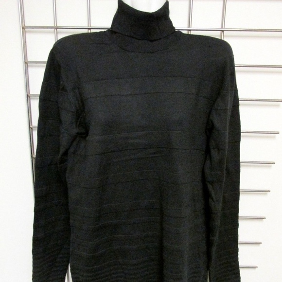 calvin klein black turtleneck